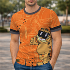 Arte Digital Camisa Garfield - Interclasse