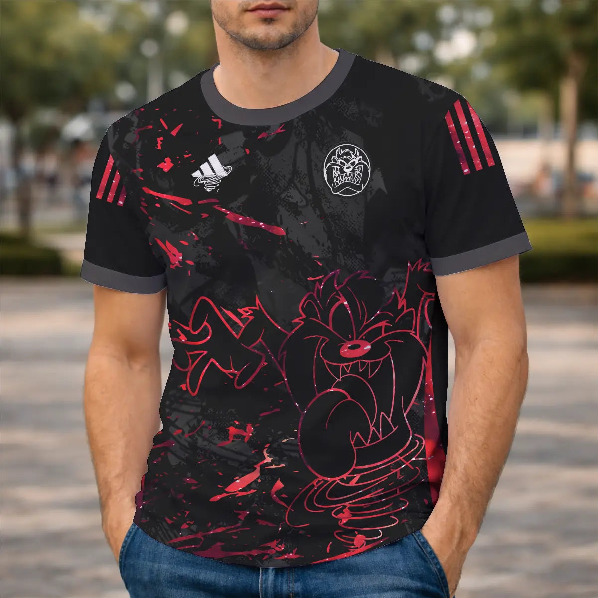 Arte Camisa Interclasse Taz Mania - Looney Tunes