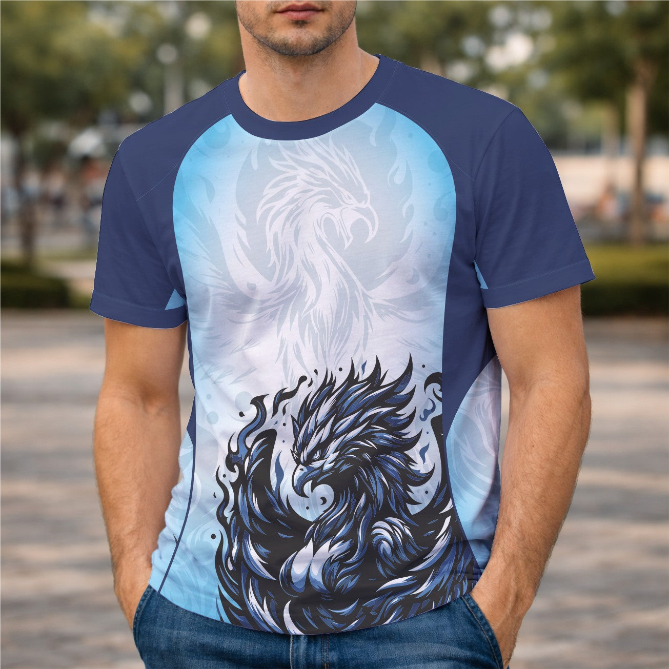 Arte Digital Fenix Azul 2026 - Interclasse