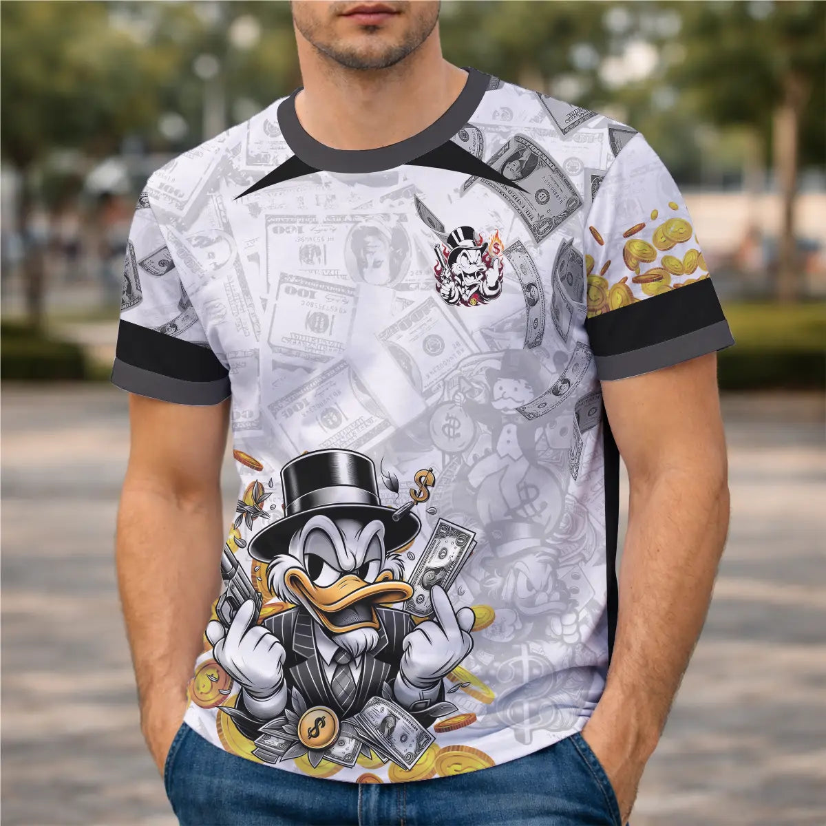 Arte Camisa Interclasse Tio Patinhas