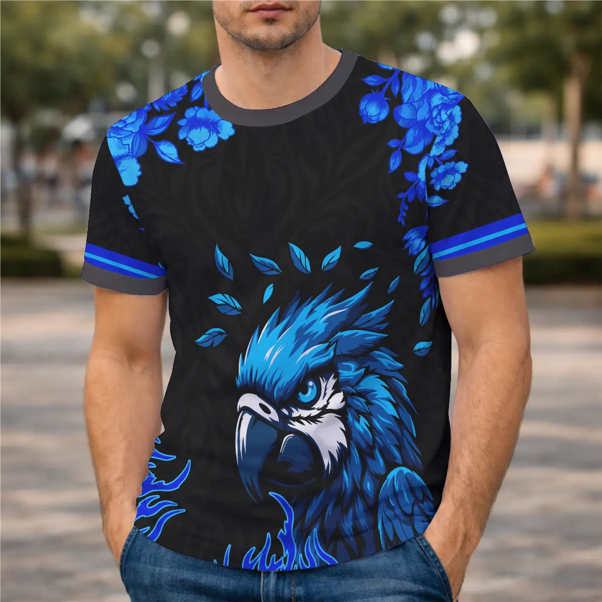Arte Camisa Interclasse Arara Azul 2