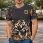 Arte Digital Tigre Dourado 2026 - Interclasse