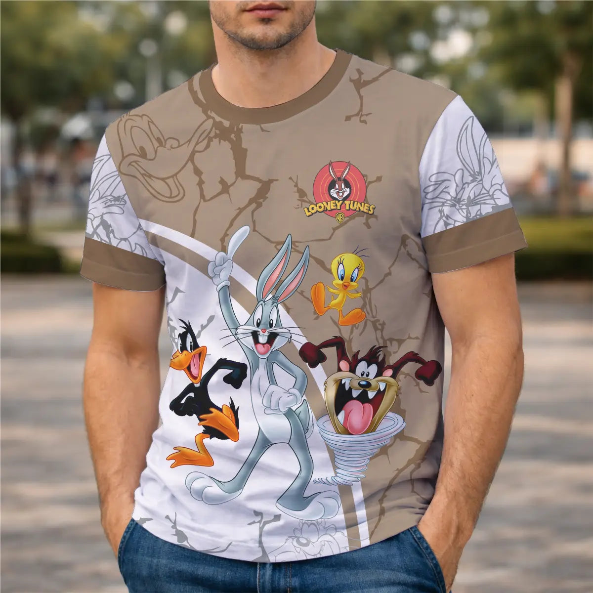 Arte Camisa Interclasse Looney Tunes