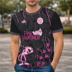 Arte Camisa Interclasse Pantera Cor de Rosa 4