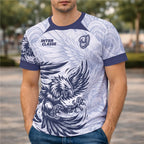 Arte Camisa Interclasse Fênix Azul