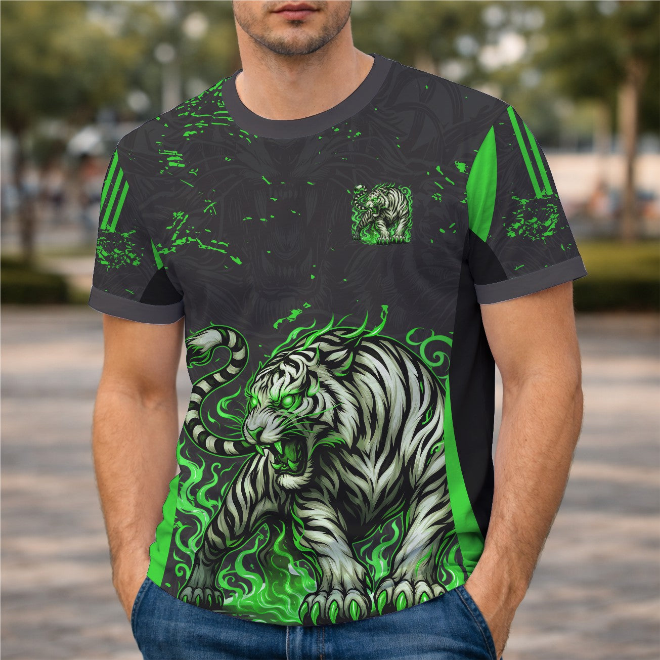 Arte Digital Tigre Verde 2026 - Interclasse