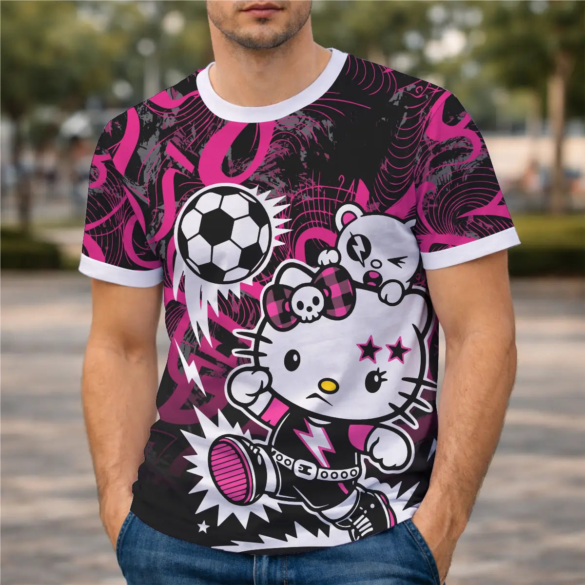 Arte Camisa Interclasse Hello Kitty