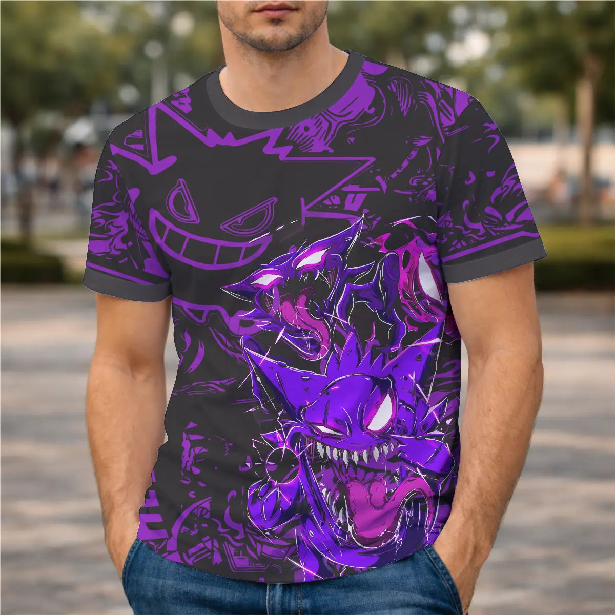 Arte Digital Camisa Gengar 2026 - Interclasse