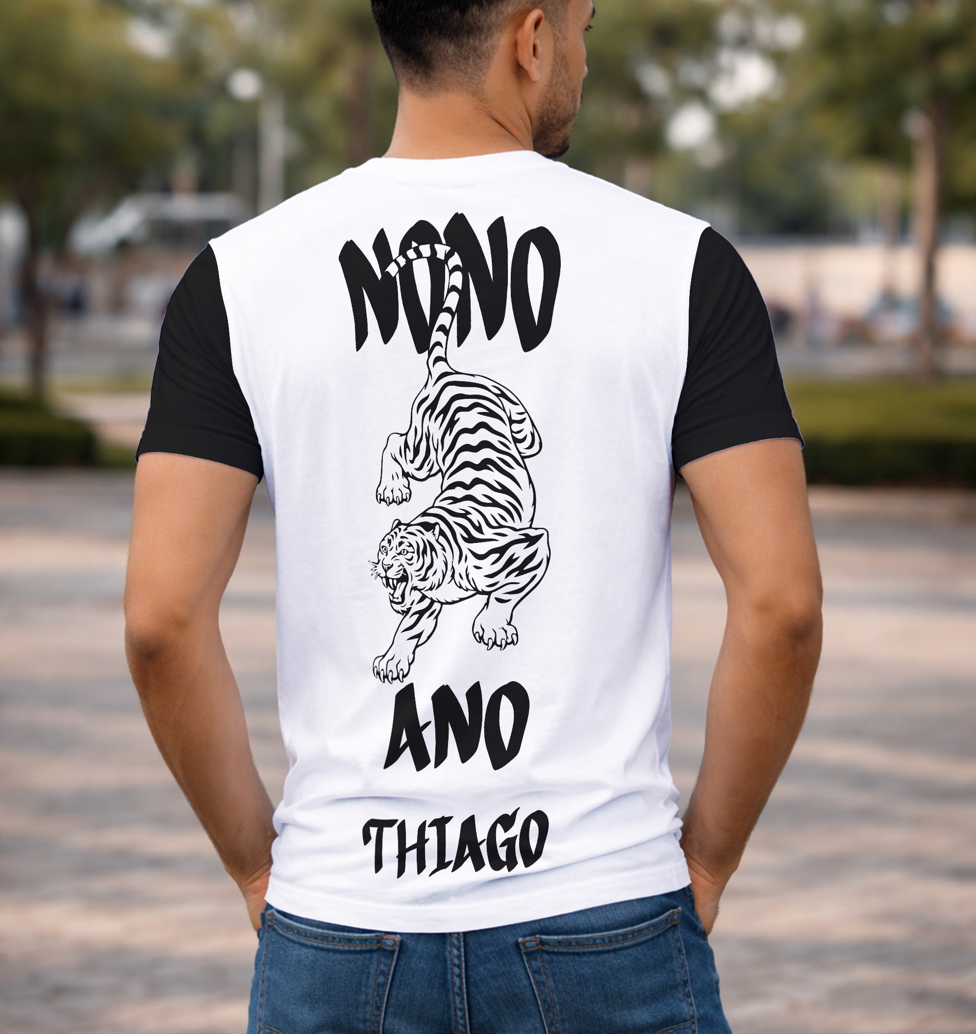 Arte Digital Camisa Nono Ano Tigre 2026