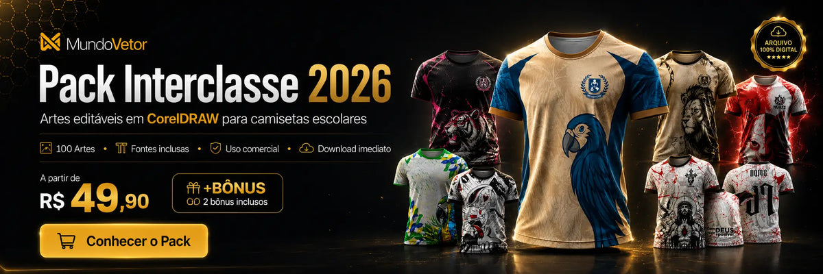 Camisa estampa arte interclasse  vetor terceirão